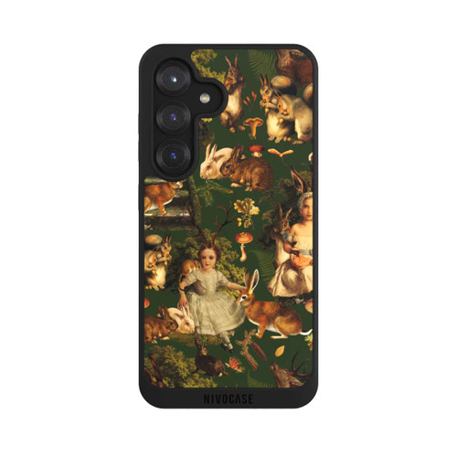 Samsung Galaxy S25 NIVOpure Girl and Animals in The Forest