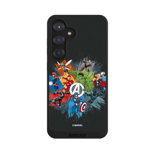 Samsung Galaxy S25 NIVOpure Marvel's Avengers Black