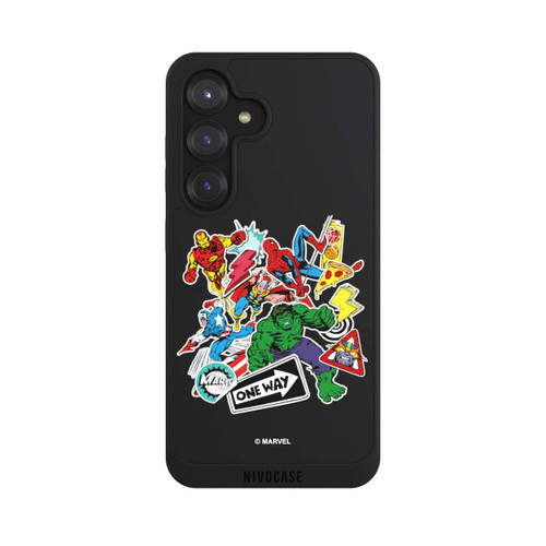 Samsung Galaxy S25 NIVOpure Capitan American Shield Transparent