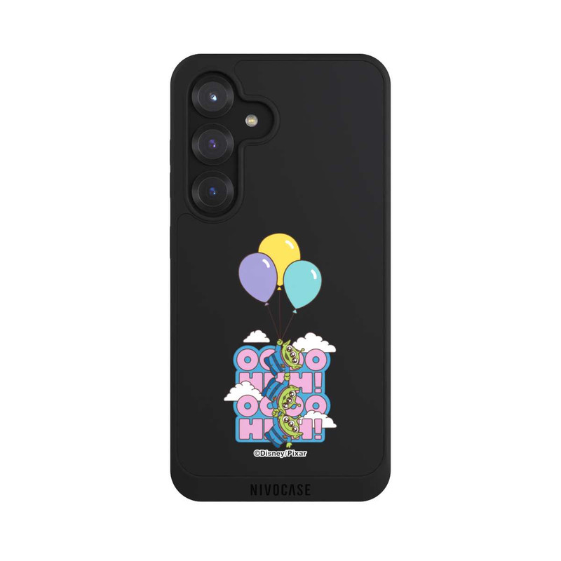 Galaxy S25 NIVOpure Toy Story Aliens Balloons OOOOHHH Transparent