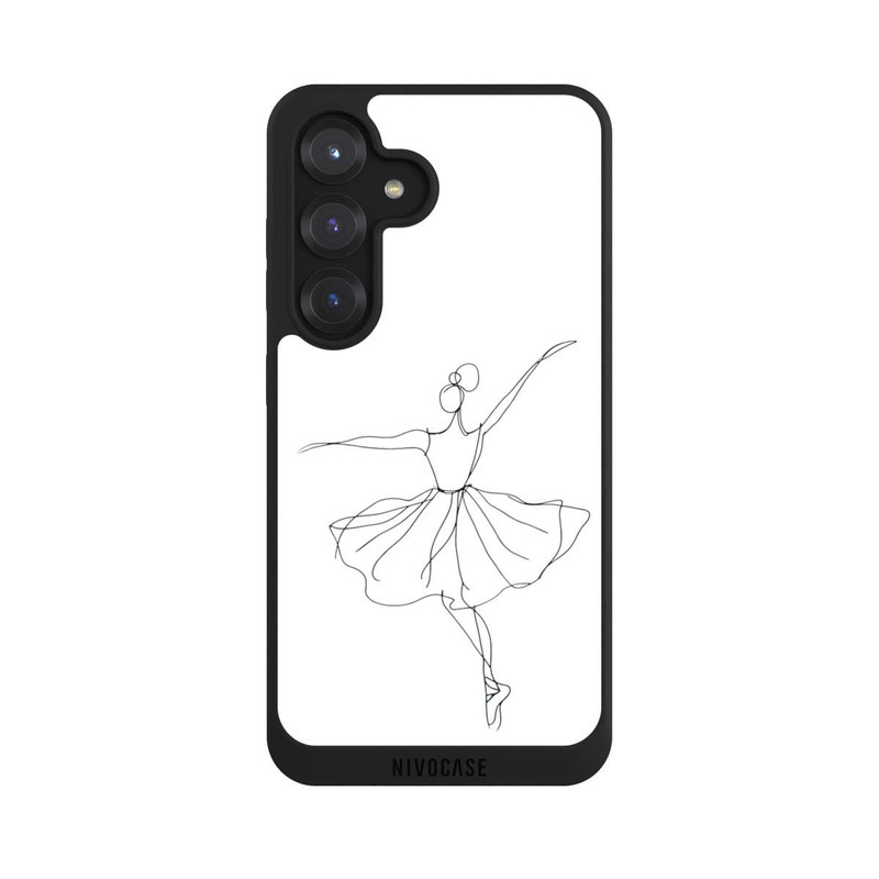 Galaxy S25 NIVOpure Ballerina Illustration