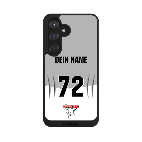 Samsung Galaxy S25 NIVOpure Kölner Haie Trikotmotiv Personalisierbar