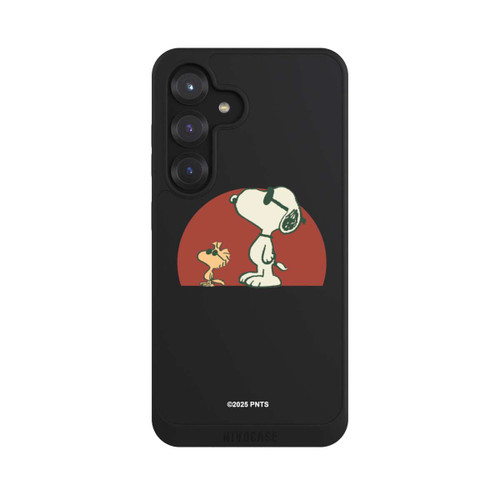 Samsung Galaxy S25 NIVOpure Snoopy Woodstock Far Out transparent