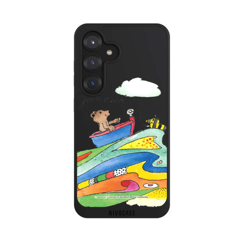 Samsung Galaxy S25 NIVOpure Bär und Tigerente Boot Transparent