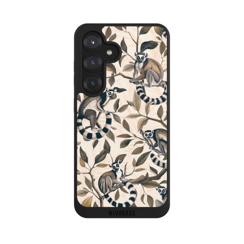 Samsung Galaxy S25 NIVOpure Lush Tropical Lemur Paradise