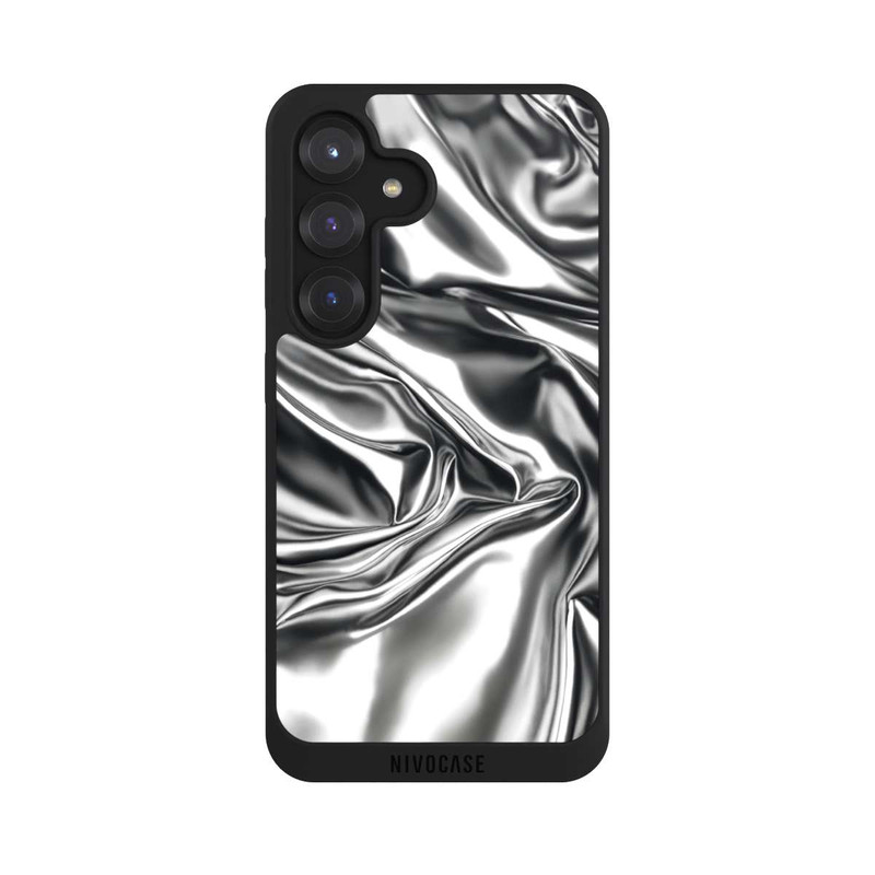 Galaxy S25 NIVOpure Shiny Chrome Silver