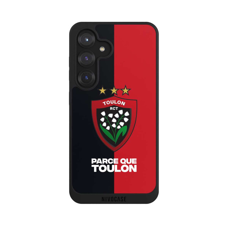 Galaxy S25 NIVOpure RCT Logo Red Black