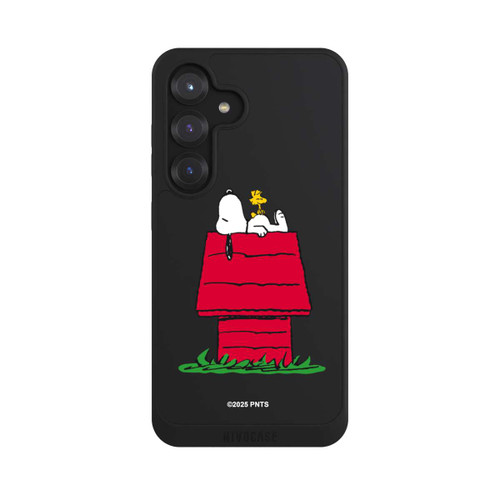 Samsung Galaxy S25 NIVOpure Snoopy and Woodstock Classic transparent