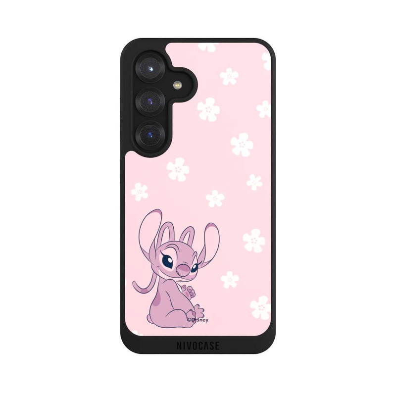 Galaxy S25 NIVOpure Angel Pink Pastel Flowers