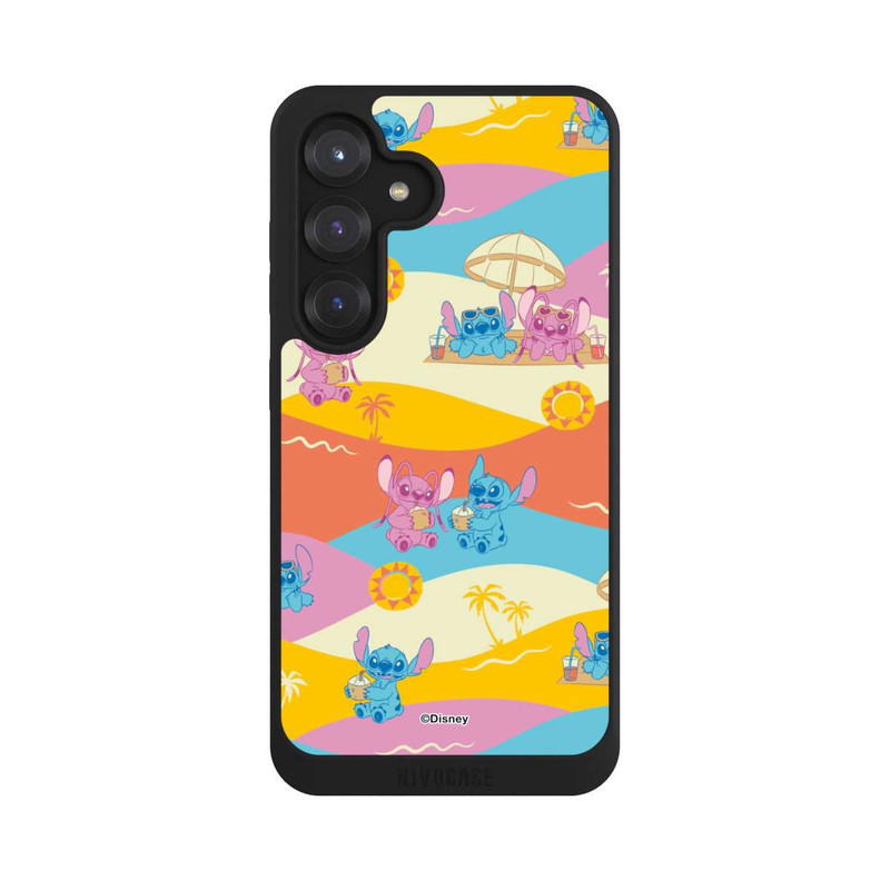 Galaxy S25 NIVOpure Stitch Neon Summer Pattern