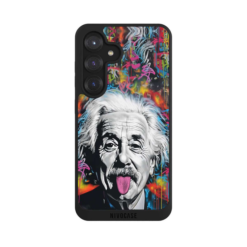 Galaxy S25 NIVOpure Physiker Bunte Zunge Raus