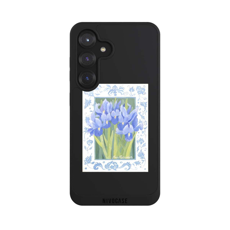 Galaxy S25 NIVOpure Blue Iris, by Jennifer Abbott