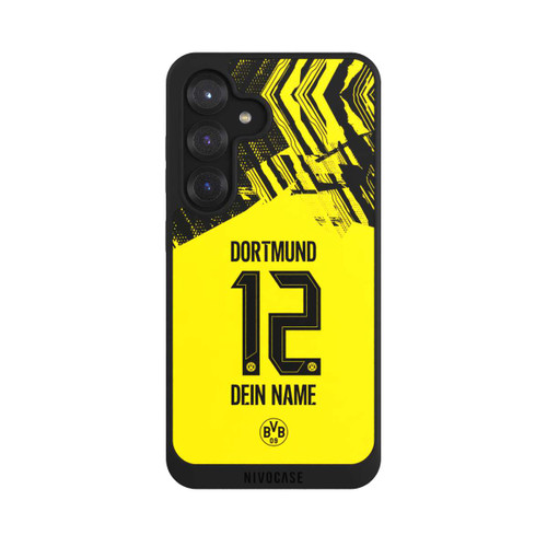 Samsung Galaxy S25 NIVOpure BVB Trikot Personalisierbar 25-26