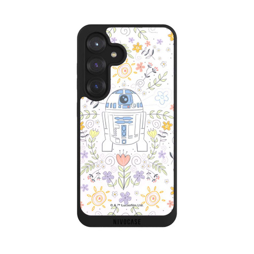 Samsung Galaxy S25 NIVOpure R2D2 Blumen Muster
