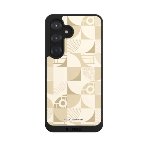 Samsung Galaxy S25 NIVOpure R2D2 Bauhaus Style Beige