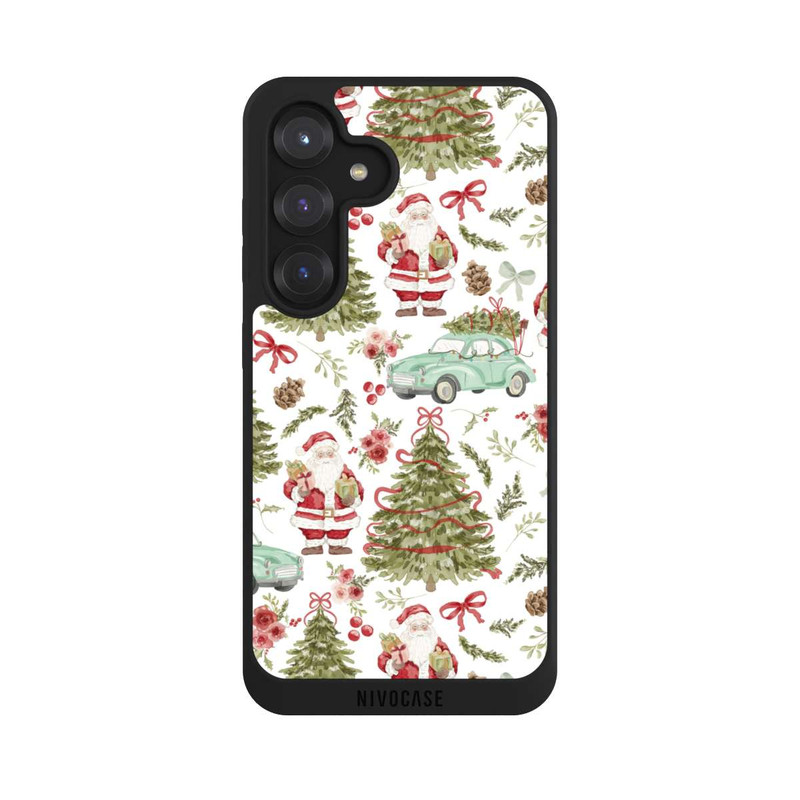 Galaxy S25 NIVOpure Christmas Deligth Vintage Pattern 