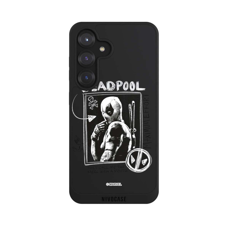 Galaxy S25 NIVOpure Deadpool Transparent