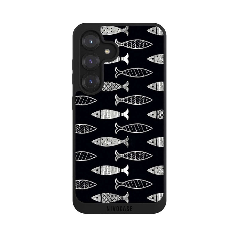 Galaxy S25 NIVOpure Black Fishy Theme