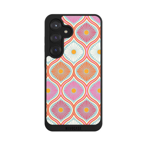 Samsung Galaxy S25 NIVOpure Groovy 70s Retro Mod Flower Power