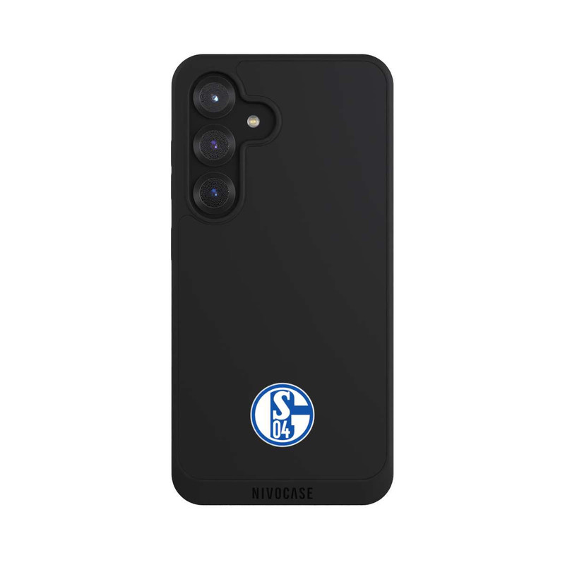 Galaxy S25 NIVOpure FC Schalke 04 Logo Klein Transparent