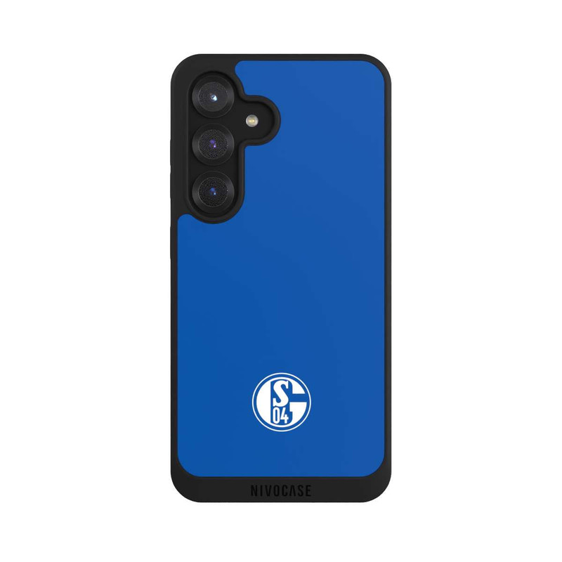 Galaxy S25 NIVOpure FC Schalke 04 Logo Blau