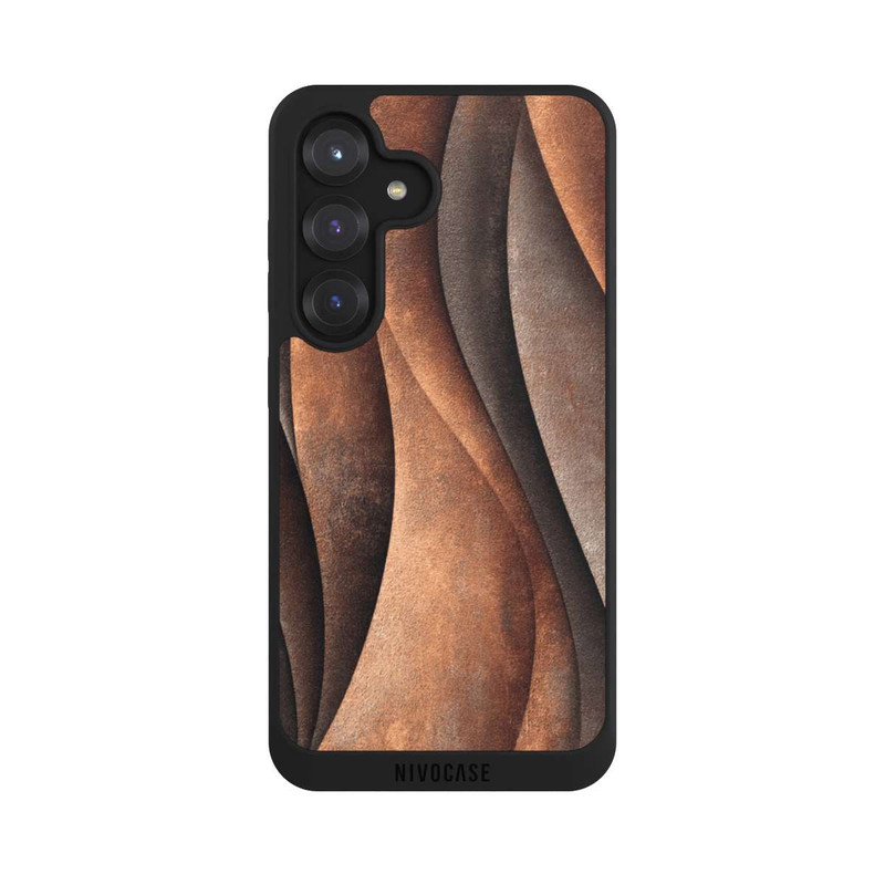 Galaxy S25 NIVOpure Bronze-Look Luxuriös