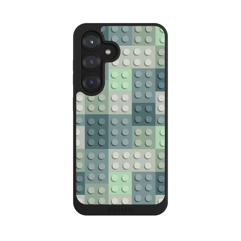 Galaxy S25 NIVOpure Modèle de blocs verts