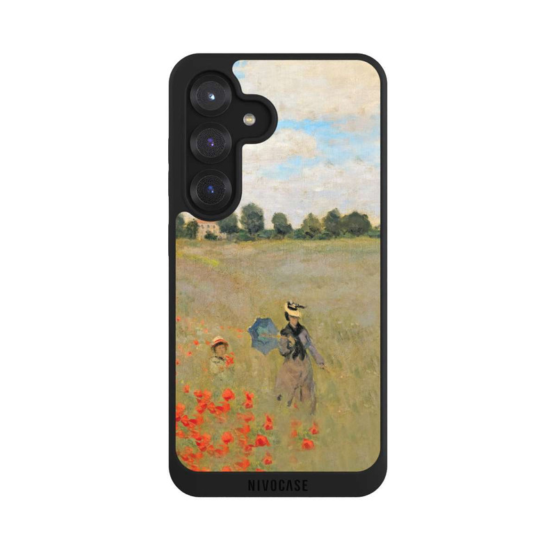Galaxy S25 NIVOpure Mohnfeld bei Argenteuil