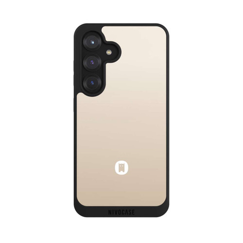 Samsung Galaxy S25 NIVOpure Nivocase Farbverlauf Beige