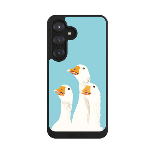Samsung Galaxy S25 NIVOpure Three Geese Light Blue with AI