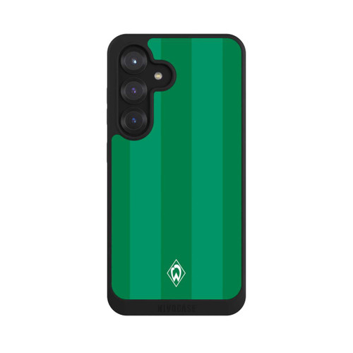 Samsung Galaxy S25 NIVOpure Werder Bremen in green stripes
