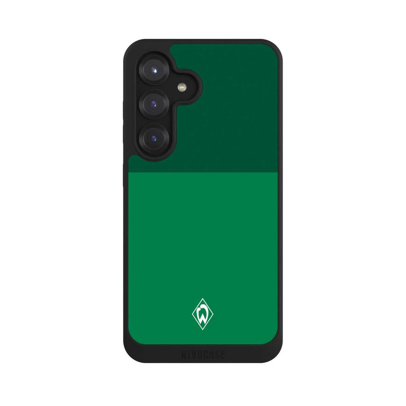 Galaxy S25 NIVOpure Werder Bremen Grün auf Grün