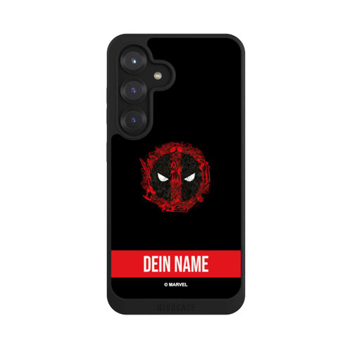 Samsung Galaxy S25 NIVOpure Deadpool Logo Personalisierbar
