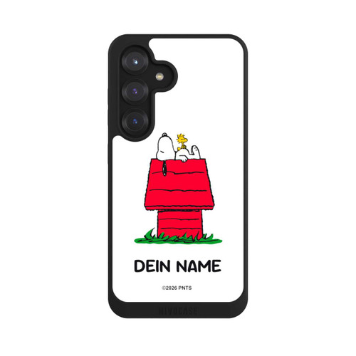 Samsung Galaxy S25 NIVOpure Snoopy and Woodstock Classic Personalisierbar
