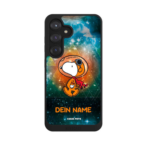 Samsung Galaxy S25 NIVOpure Snoopy Weltraumreisender Personalisierbar