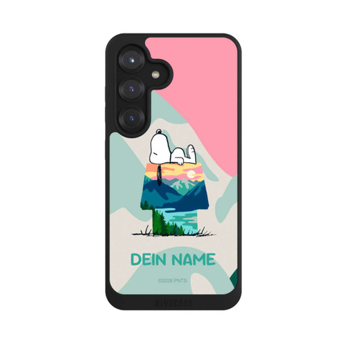 Samsung Galaxy S25 NIVOpure Snoopy Outdoor Personalisierbar