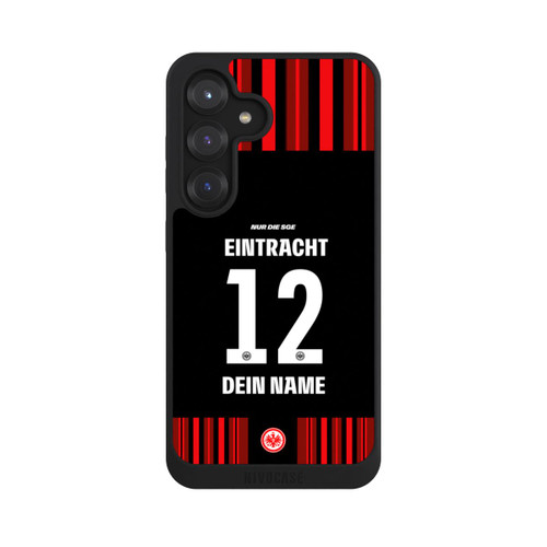 Samsung Galaxy S25 NIVOpure Eintracht Frankfurt Trikot Personalisierbar 26-27