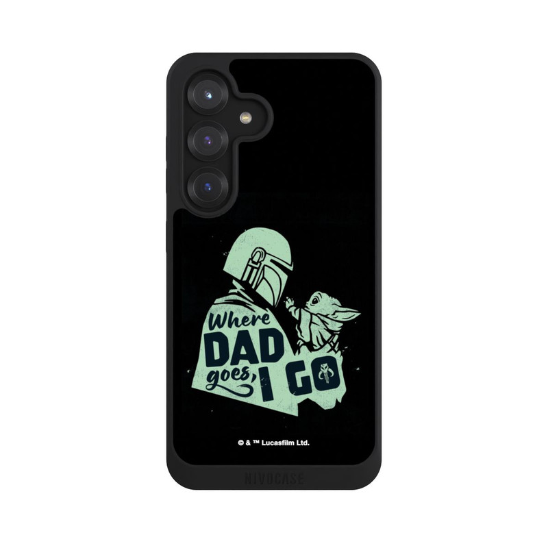Galaxy S25 NIVOpure Grogu - Where dad goes,I go