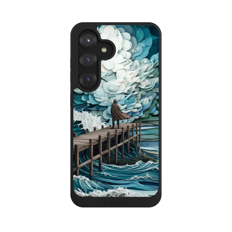 Galaxy S25 NIVOpure Stürmische See mit KI