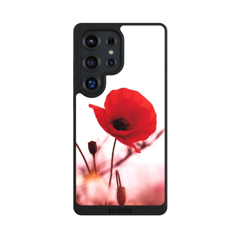 Galaxy S25 Ultra NIVOpure Fleurs Rouges