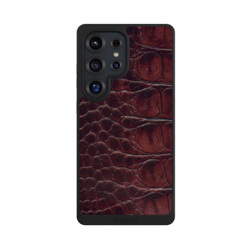 Samsung Galaxy S25 Ultra NIVOpure Cuir de Crocodile