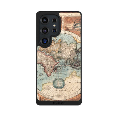 Samsung Galaxy S25 Ultra NIVOpure Vintage Weltkarte