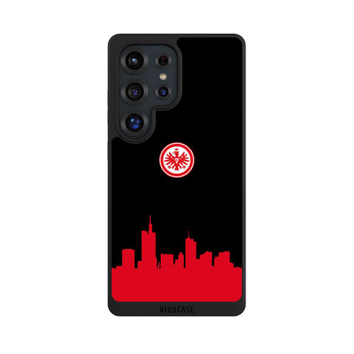 Samsung Galaxy S25 Ultra NIVOpure Eintracht Frankfurt Skyline Rot