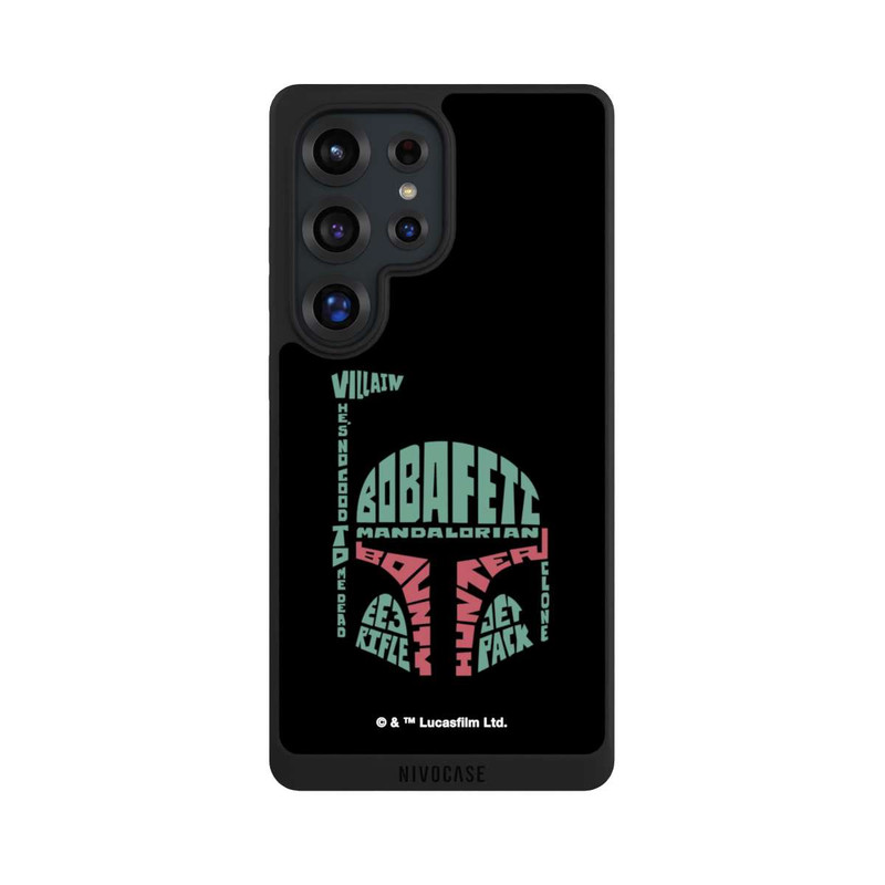 Galaxy S25 Ultra NIVOpure Boba Fett Typo Graphique