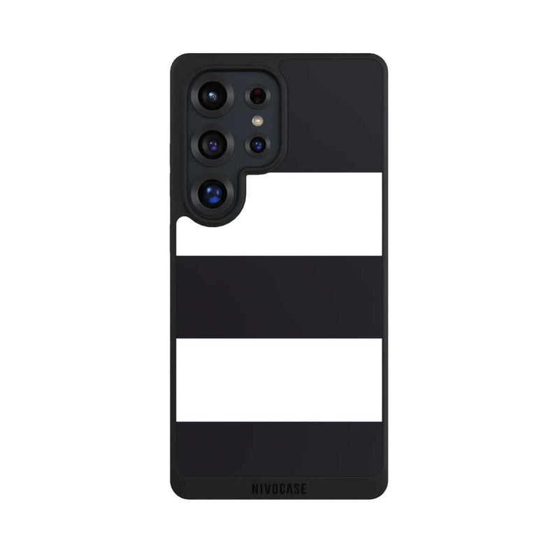 Galaxy S25 Ultra NIVOpure Stripes - Black & White