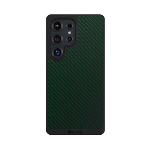 Samsung Galaxy S25 Ultra NIVOpure British Racing Green Carbon