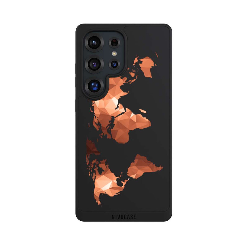Galaxy S25 Ultra NIVOpure Worldmap Triangle transparent