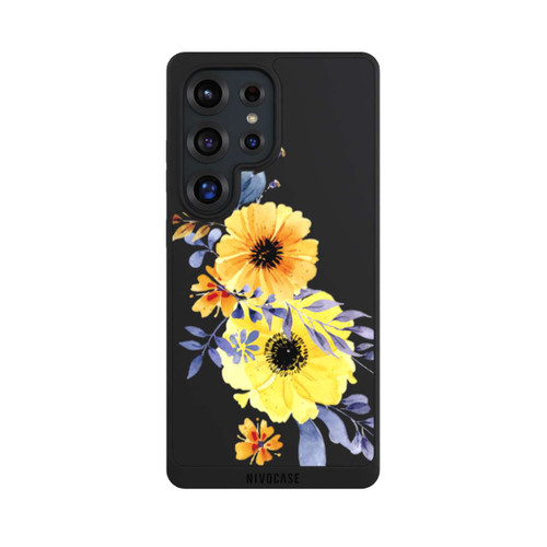 Samsung Galaxy S25 Ultra NIVOpure Gelbe schwedische Blumen