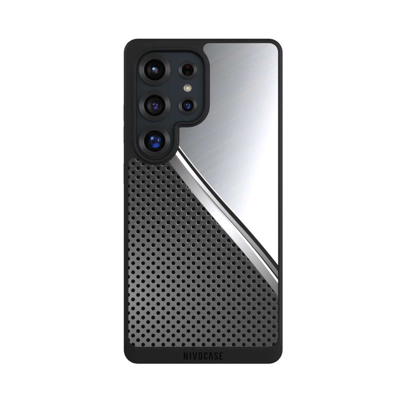 Galaxy S25 Ultra NIVOpure Surface Métallique en Duo