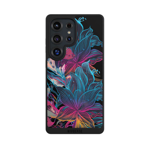 Samsung Galaxy S25 Ultra NIVOpure Le pouvoir des fleurs néon